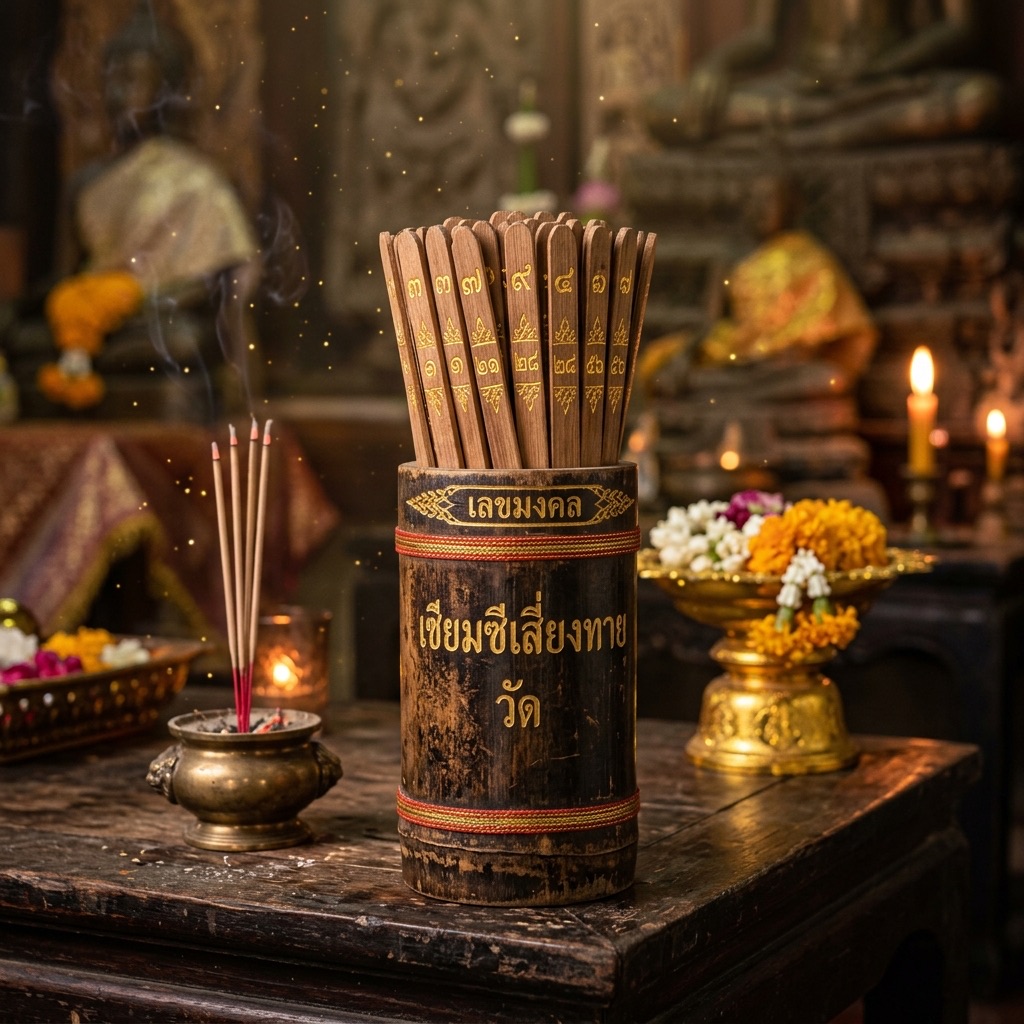 กระบอกเซียมซีโหราศาสตร์ไทย